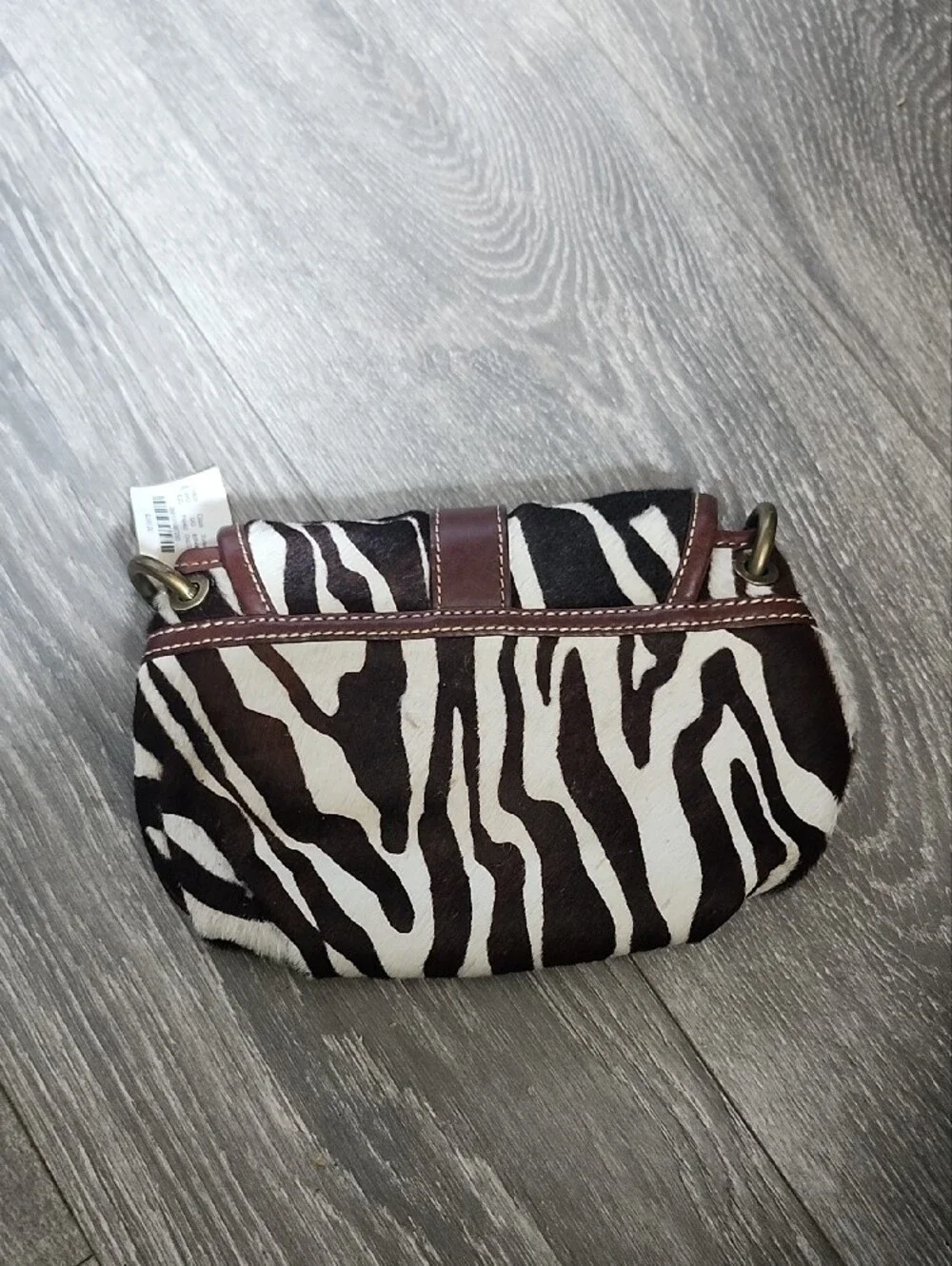 Black and White Zebra Print Accent Pillow - Home Accents